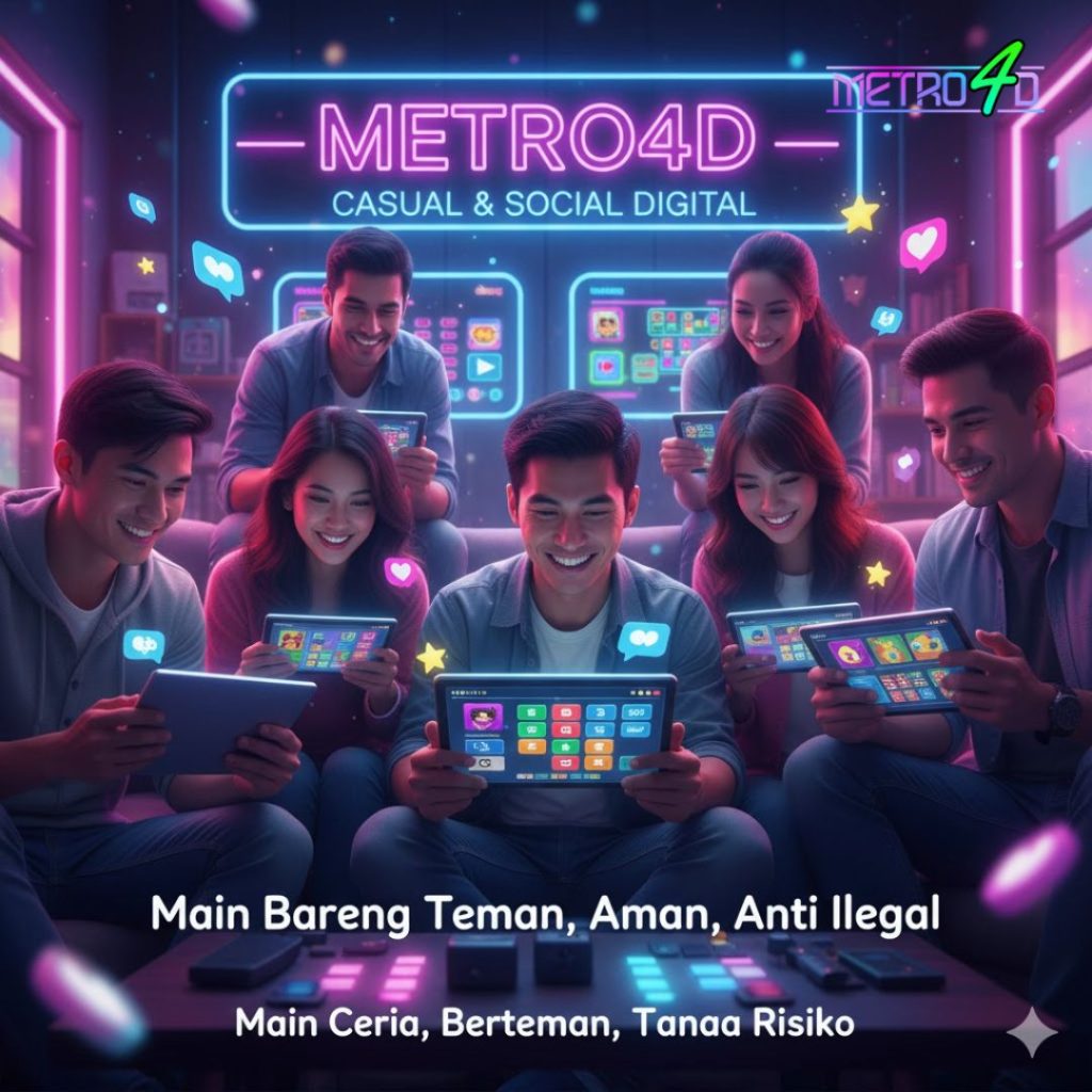 METRO4D: Platform Casual & Social Games Digital Resmi, Anti Ilegal